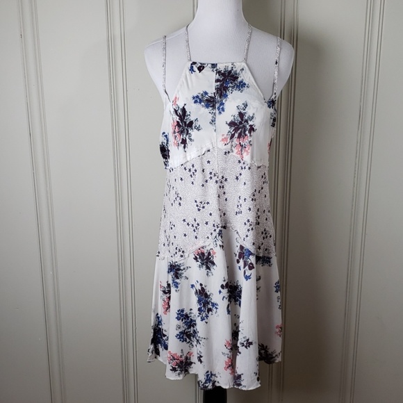 Free People Dresses & Skirts - Intimately Free People T-Back Strappy Floral Mini